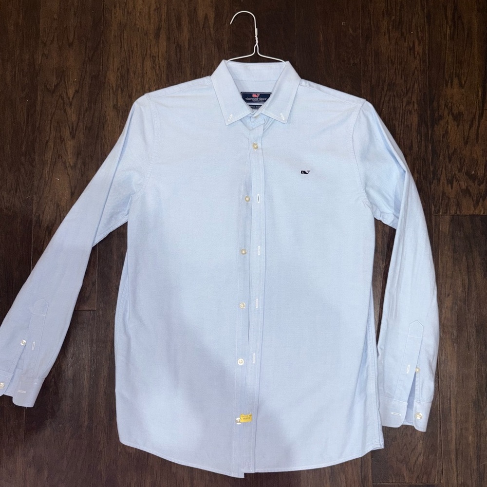 Vineyard Vines Sky Blue Men's Dress Shirt